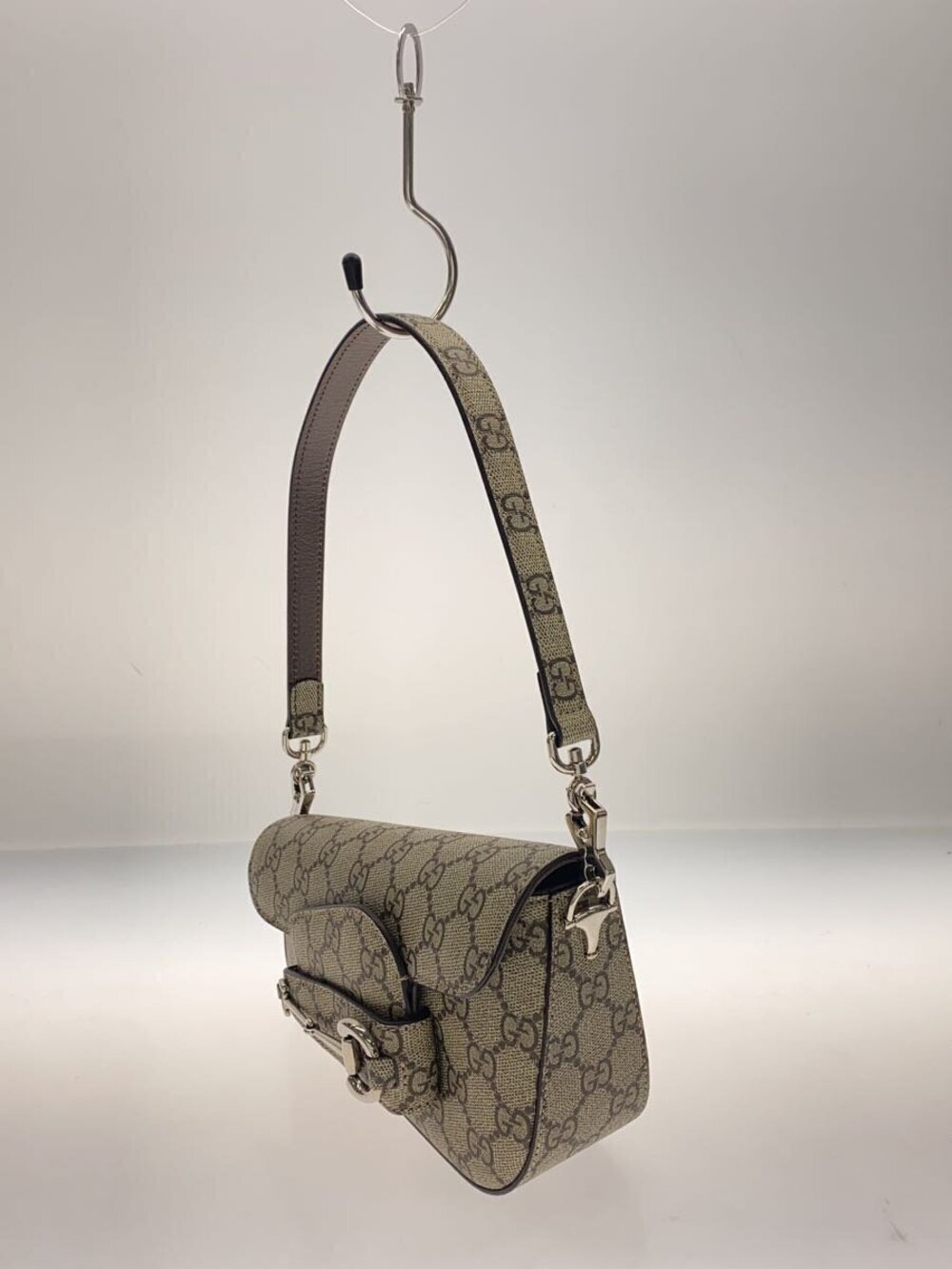 Gucci Bag Shoulder Leather Horsebit Black